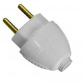 Plugue 2P 10A Branco Daneva