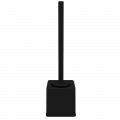 Escova Sanitária com Suporte Preto Soprano