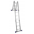 Escada Articulada Multifuncional Alumínio 4x3 12 Degraus 3,39 metros Mor
