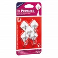 Gancho com Adesivo 5 Peças 0,3Kg Primafer Atlas
