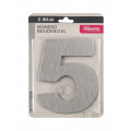Número para Casa com Adesivo 05 Atlas