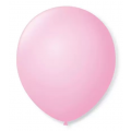 Balão N7 Liso Rosa Baby Pacote com 50 unidades São Roque