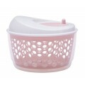Seca Saladas Elite Giratório Rosa