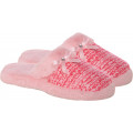 Chinelo Pantufa Adulto Feminino Cinza ou Pink com Top Stuf