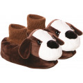 Chinelo Pantufa Infantil Cachorro Stuf Cor Sortida