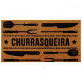 Tapete Capacho Vinil 40X75cm Churrasqueira Kapazi