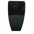 Vaso Decorativo de Vidro Preto D&A