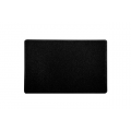 Tapete Capacho Vinil 40X60cm Liso Preto Kapazi