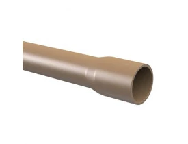 Tubo de PVC Soldável 20mm 6 Metros Marrom Krona