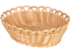 Cesta Oval Sintética 28x24x8cm Mundiart