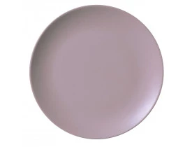 Prato Raso Coup Stoneware Mahogany Porto Brasil
