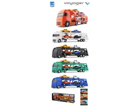 Brinquedo Caminhão Voyager Cegonheira Roma Cor Sortida