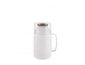 Garrafa Térmica Indie 500ml Branca 10X19cm Mor