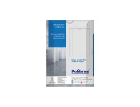 Expositor de Parede A4 Cristal Polibras