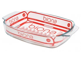 Assadeira de Vidro Retangular com Alça 2,9 litros 22X34cm Oxford 