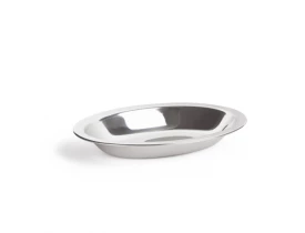 Travessa Oval 20cm Inox Attuale Plasvale