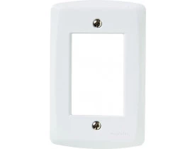 Placa 3 Postos 4x2 Lux² Branca Tramontina