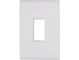 Placa 1 Posto Vertical 4x2 Liz Branca Tramontina