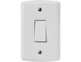 Conjunto 4x2 com 1 Interruptor Simples Lux2 Tramontina
