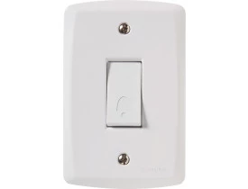 Conjunto 4x2 com 1 Pulsador Campainha Branco Lux² Tramontina