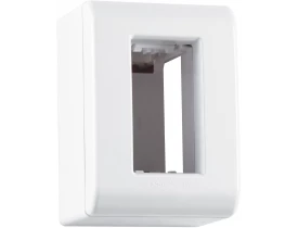 Caixa de Sobrepor 1 Posto LizFlex Branca Tramontina