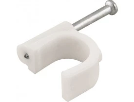 Grampo para fios e cabos 8mm² Redondo 20 unidades Vonder