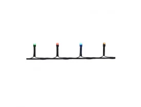 Pisca Pisca 100 Led Macho Fêmea com 8 Funções 8 metros Colorido D&A