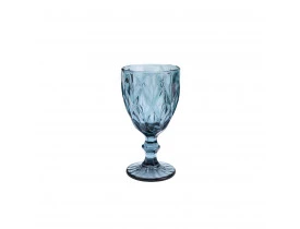 Conjunto de Taças para Água 6 Peças Diamond Azul 325ml Lyor