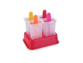 Forma de Plástico para Paletas Recheadas 4 Unidades Plasútil