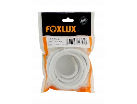 Cabo Coaxial RG59 3 Metros Foxlux