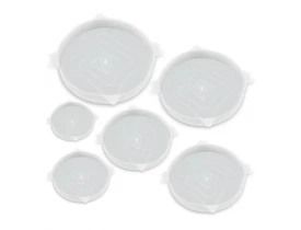 Kit Tampas de Silicone 6 Peças Plasvale