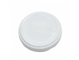 Tampa Metálica Branca para Vidro Compota 7cm Conex