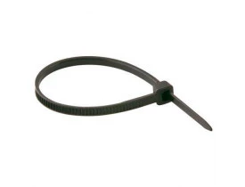 Abraçadeira de Nylon 100X2,5mm com 100 unidades Preto Atlas