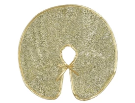 Saia Árvore Natal 40cm Dourado D&A 