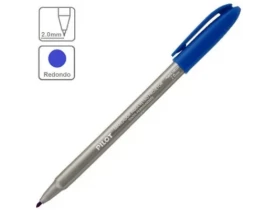 Marcador Permanente 2.0mm Ponta Media Azul - Pilot