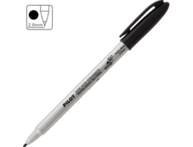 Marcador Permanente 2.0mm Ponta Media Preto- Pilot