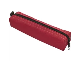 Estojo Médio Em Lona Vermelho Reflex