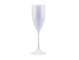 Taça Champanhe 180ml Gold Branco Inusi