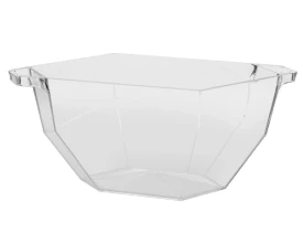  Cooler Vértice 7 Litros  Natural Acrílico 