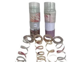 Serpentina 20 Rolos 1cmX11m Real Seda