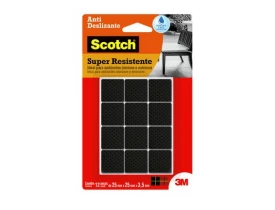 Anti-Risco Quadrado Preto Médio 3M