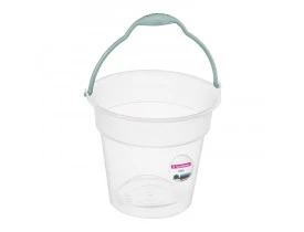 Balde 8 litros Transparente Sanremo