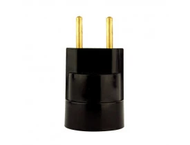Bocal Adaptador Com PLug Macho Foxlux 