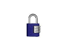 Cadeado 25mm com Segredo Azul Stam