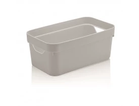 Caixa Organizadora Cube Ou Martiplast PQ 29,5x16,5x12,5cm Branca CC200