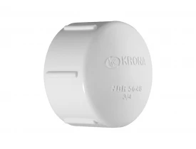 Cap Roscável 1/2'' Branco Krona