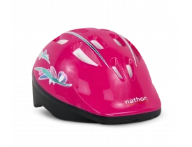 Capacete Infantil Nathor Rosa e Preto