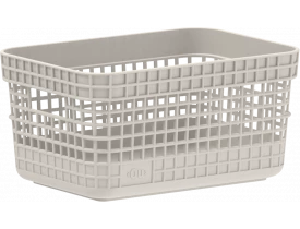 Cesto Organizador Grid Bege  2,5L 