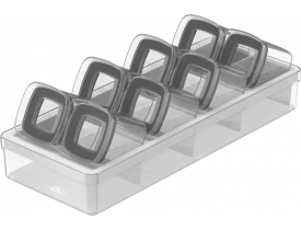 Organizador de Temperos p/ Gaveta Clear - Ou Martiplast