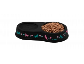 Comedouro 800ml Preto It Dog Plasvale